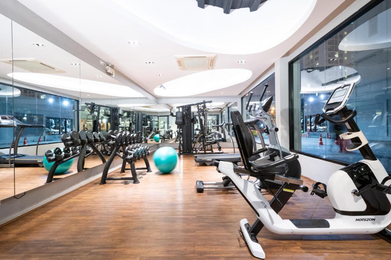 S Ratchada Leisure Hotel - Sha Plus Μπανγκόκ Εξωτερικό φωτογραφία The gym at the hotel